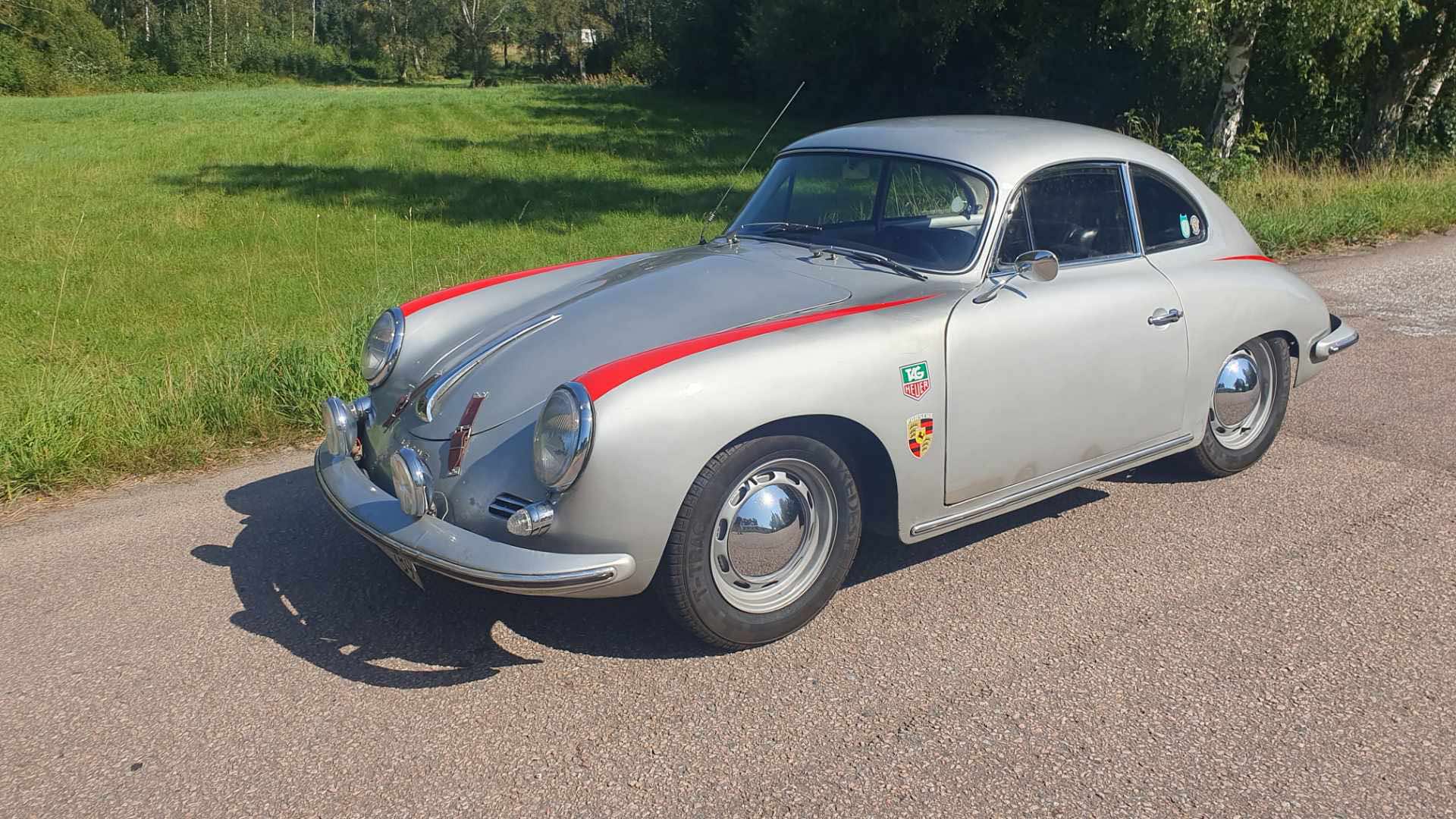 Porsche 356 snett fram