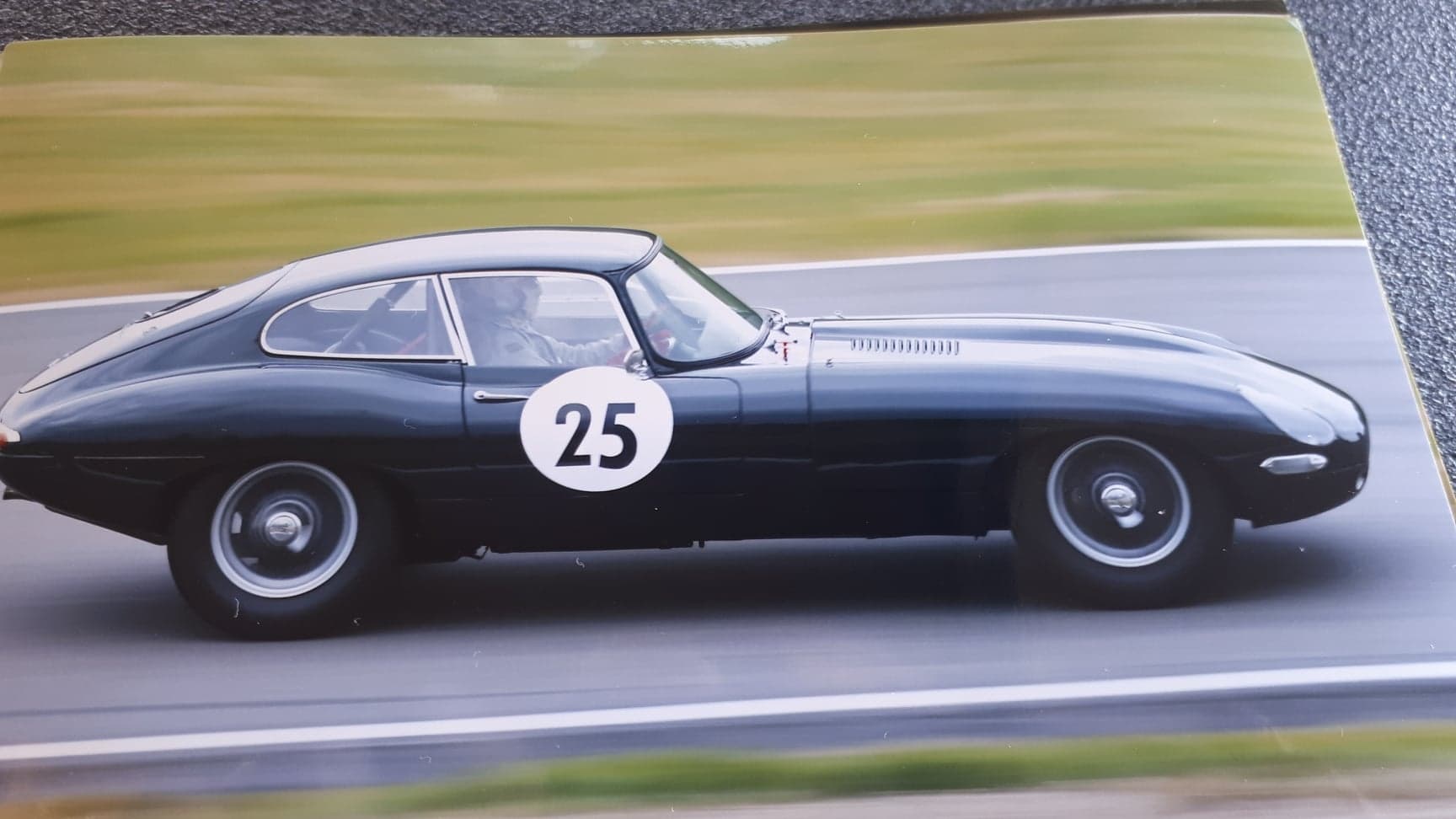 jaguar E-type 1961 race sidan