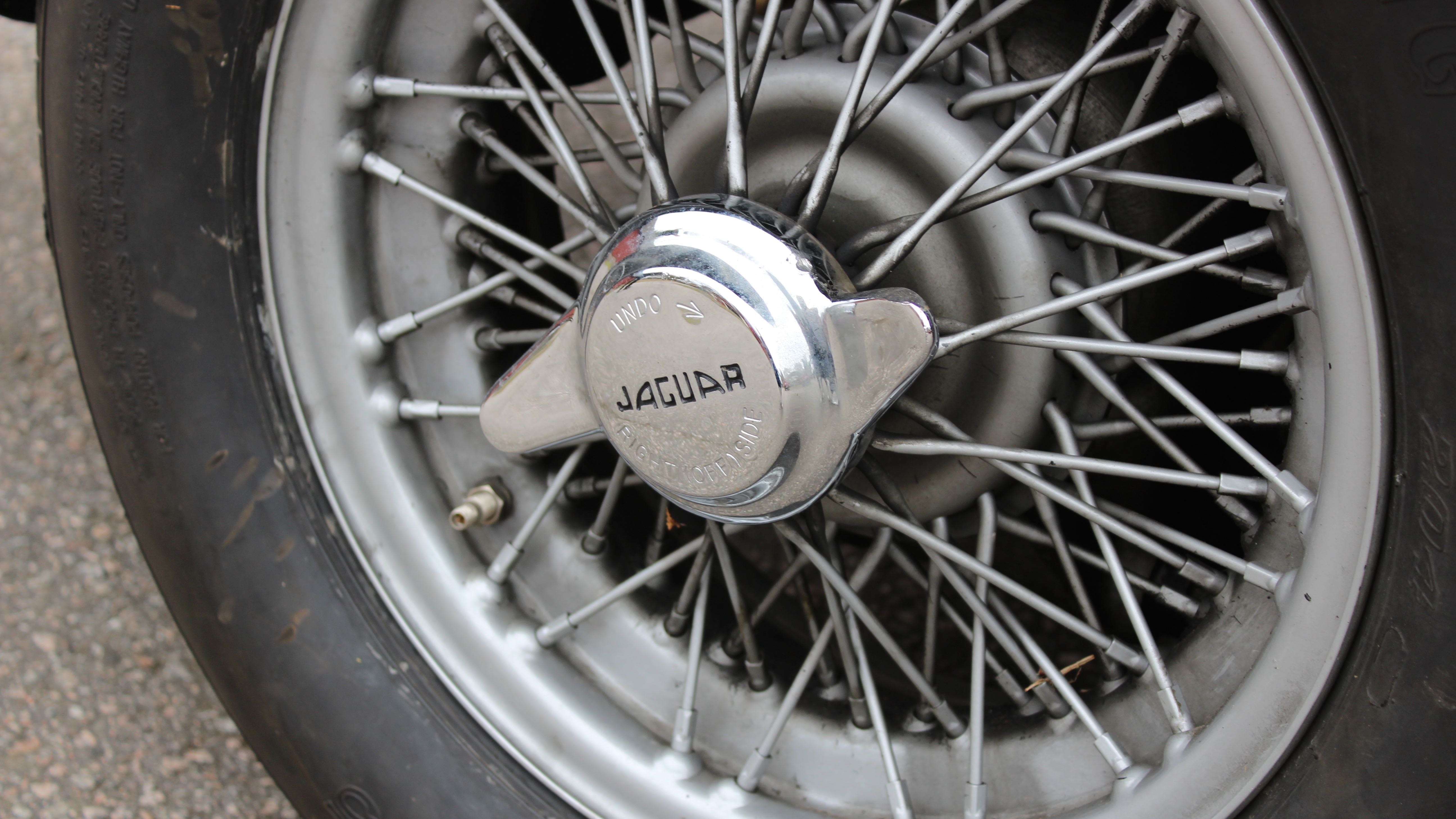 jaguar E-type 1961 detalj