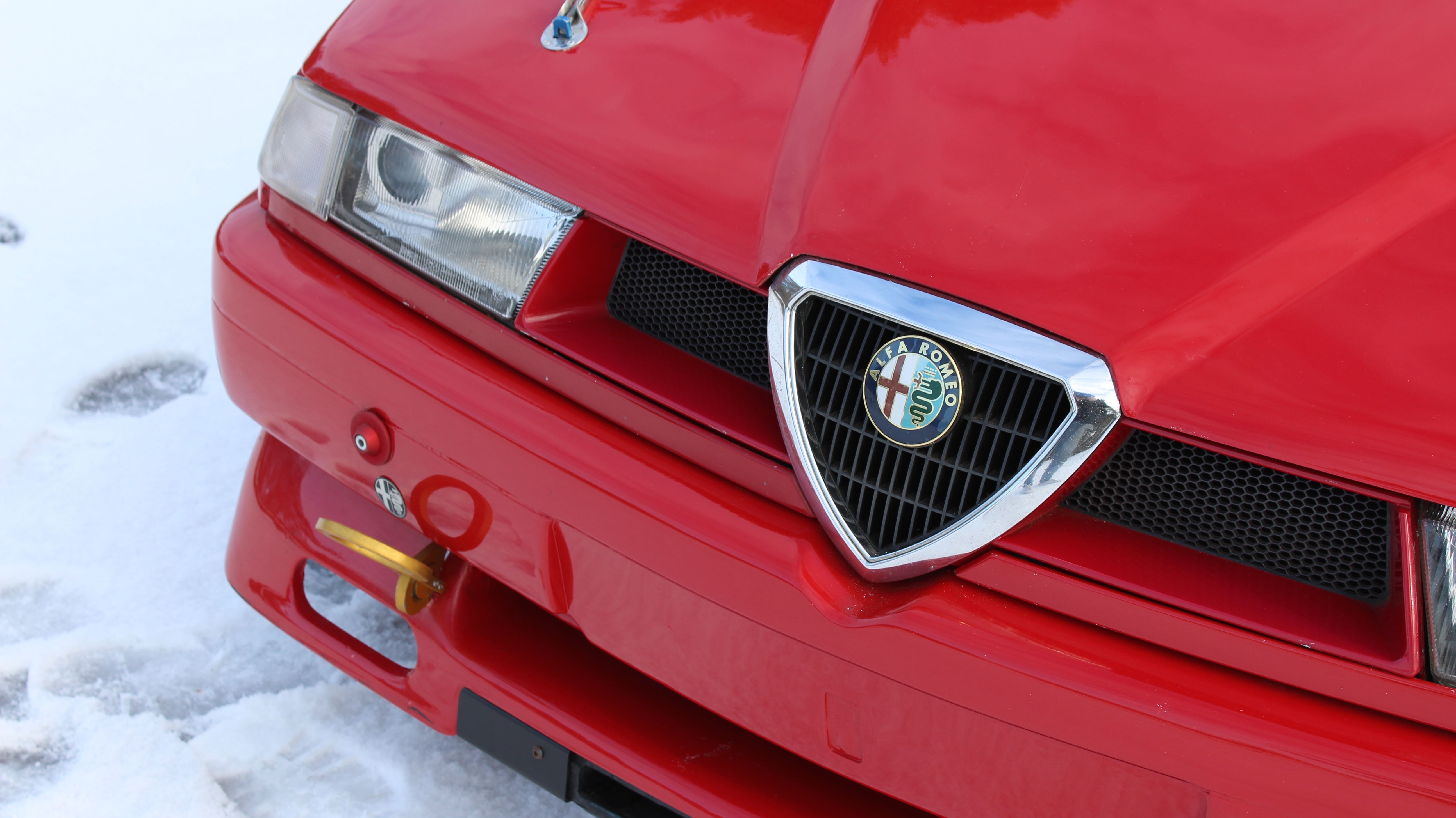 Alfa Romeo 155 fram detalj