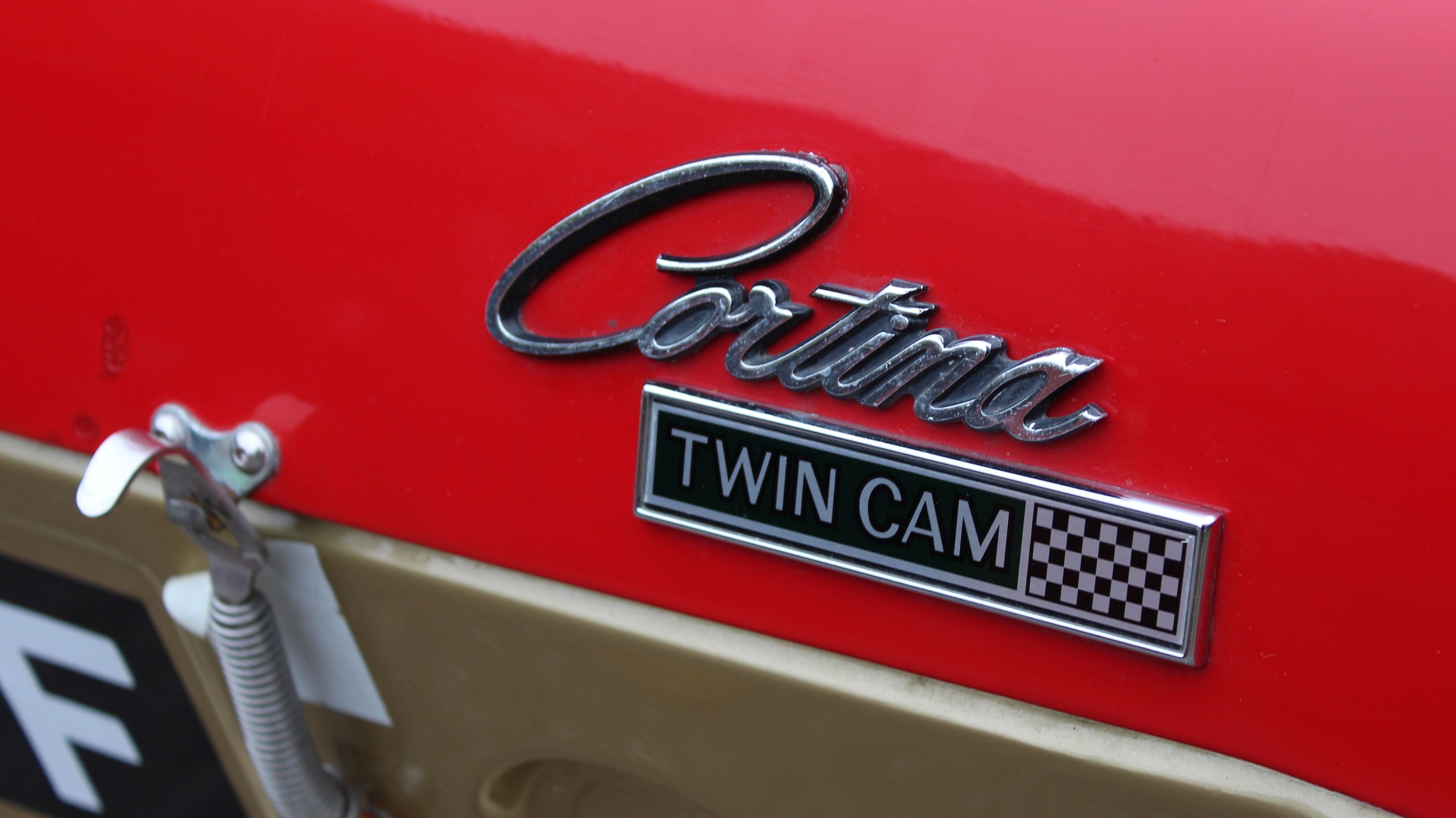 ford Lotus Cortina Mk2 detalj twin cam