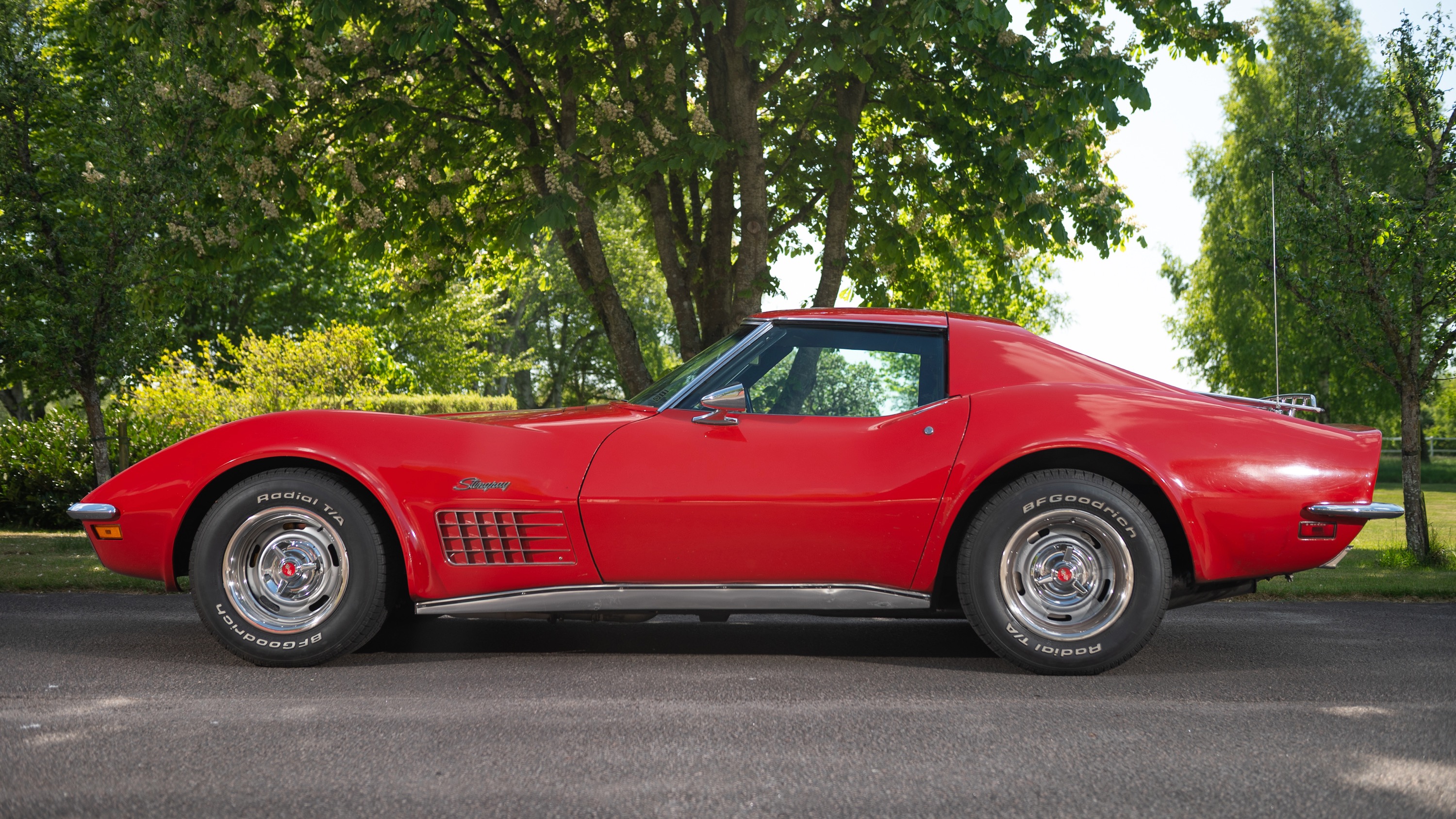 Corvette sida vänster