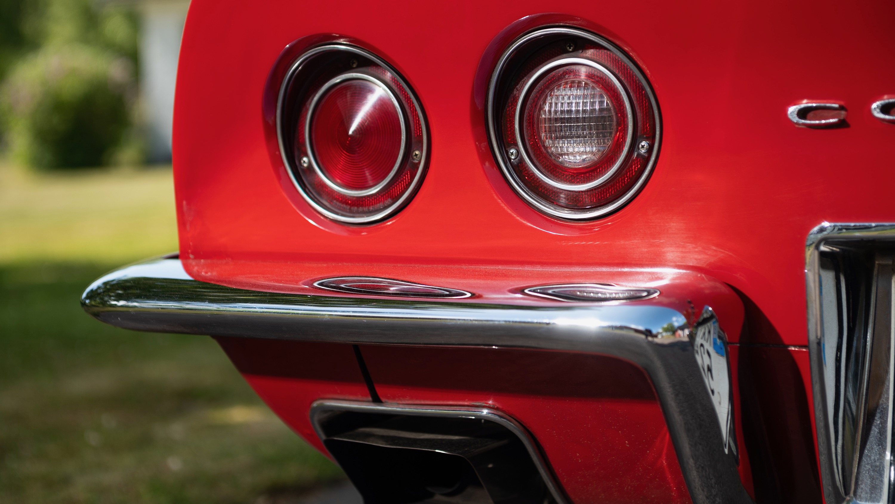 Corvette detalj bak