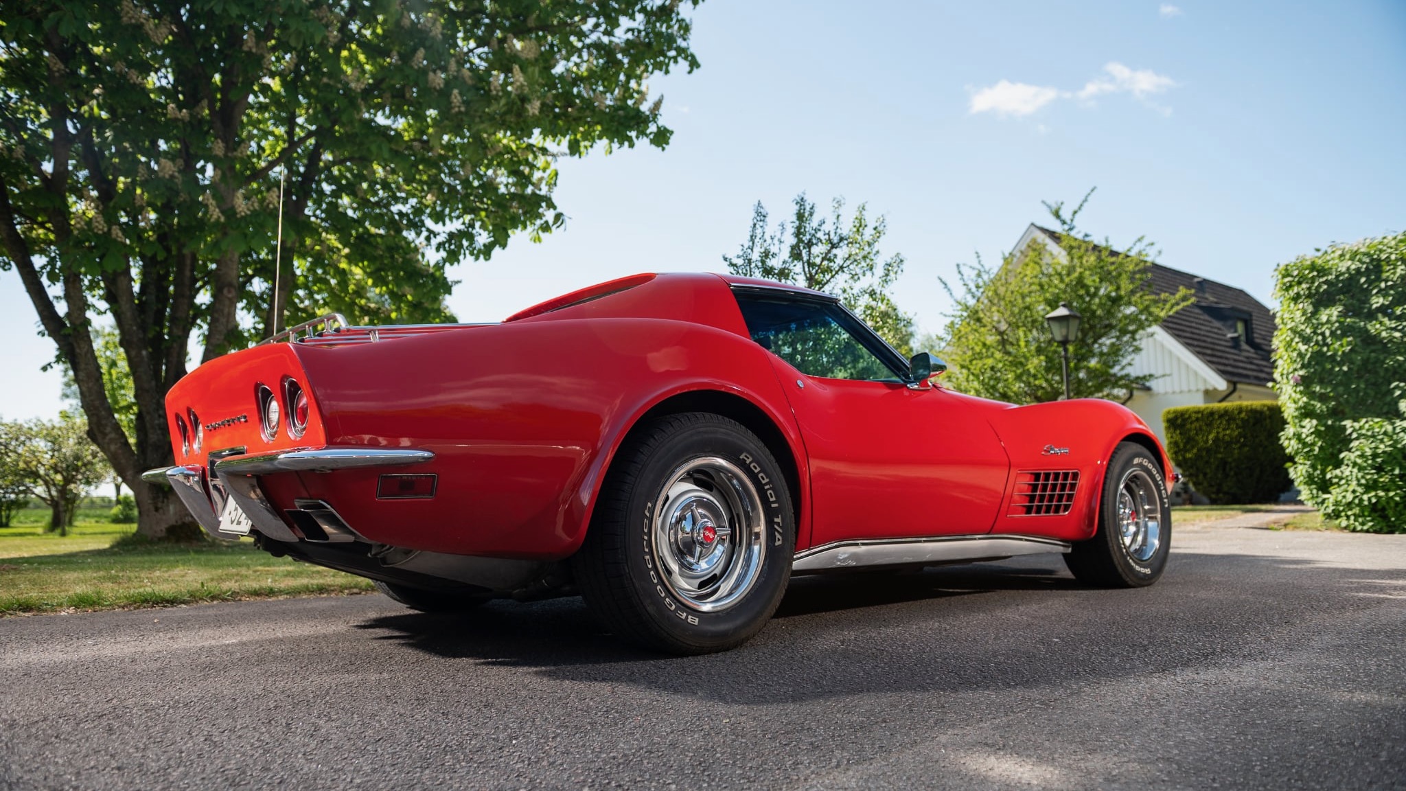 Corvette under