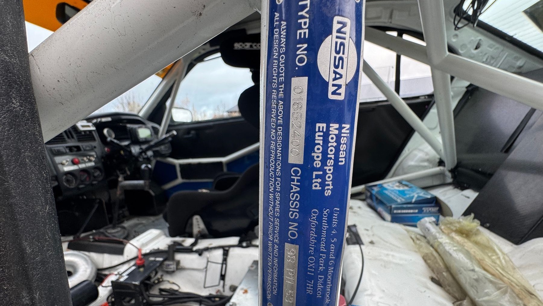Nissan etcc snett chassi