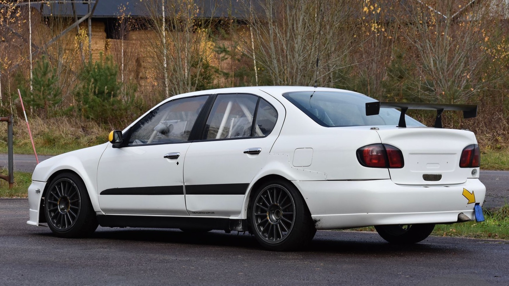 Nissan etcc snett bak bilweb